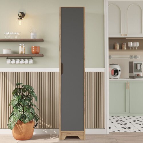 Hanah home Multifunkcionalna komoda, Antracit Cene