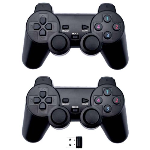  DZOJSTIK TWINS BEZICNI VIBRACIJA 2U1 2.4GHZ CRNI Slike