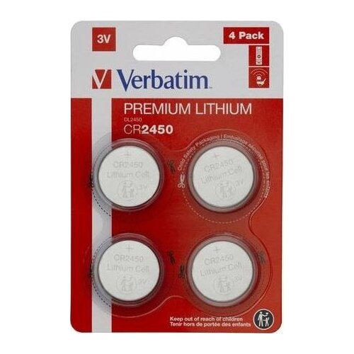 Verbatim CR2450 Baterija za enkratno uporabo Litij Slike