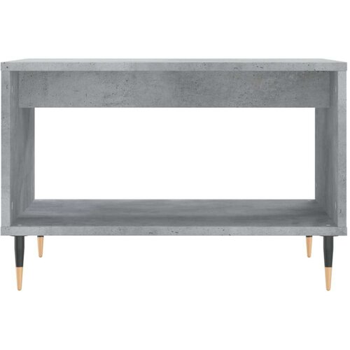 VidaXL Stolić za kavu boja betona 60x50x40 cm konstruirano drvo Slike