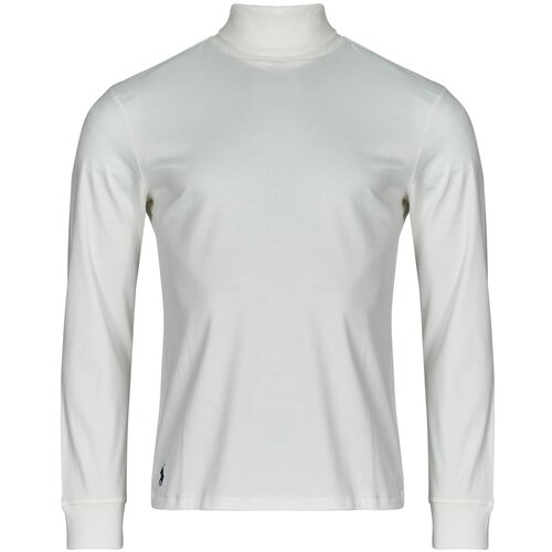 Polo Ralph Lauren T-SHIRT PIMA COTON COL CHEMINEE Bijela Cijene