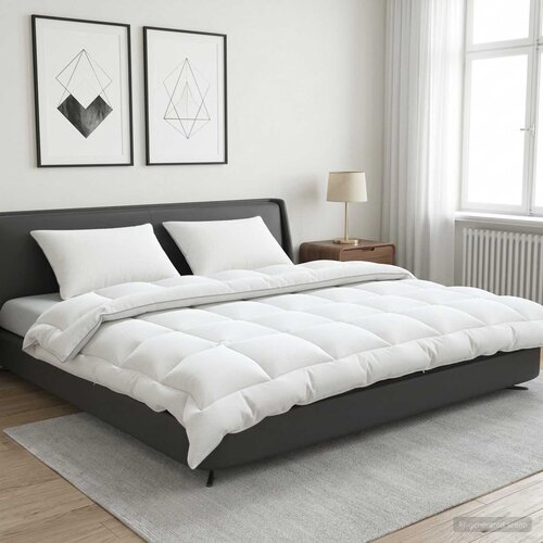  Poplun 200x200 cm Zima 450 GSM Australska vuna Bijela Cijene