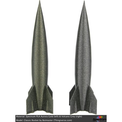 Spectrum PLA Glitter Volcano Grey Slike