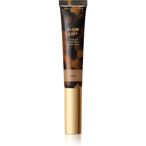 Revolution Glow Edit tekoči bronzer odtenek Light 15 ml Slike