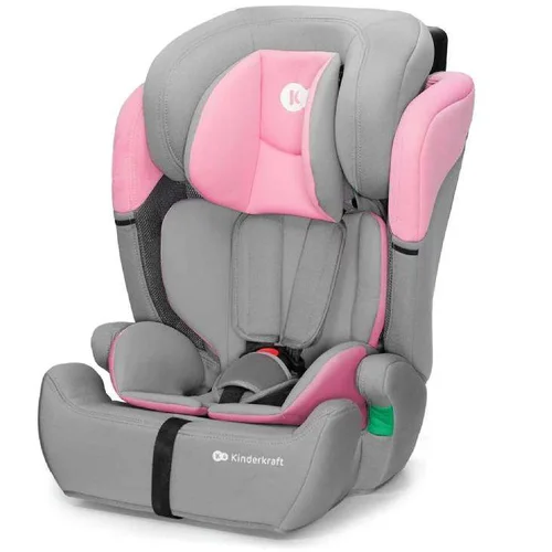 Kinderkraft otroški avtosedež comfort up™ 2 i-size 1/2/3 (76-150 cm) pink