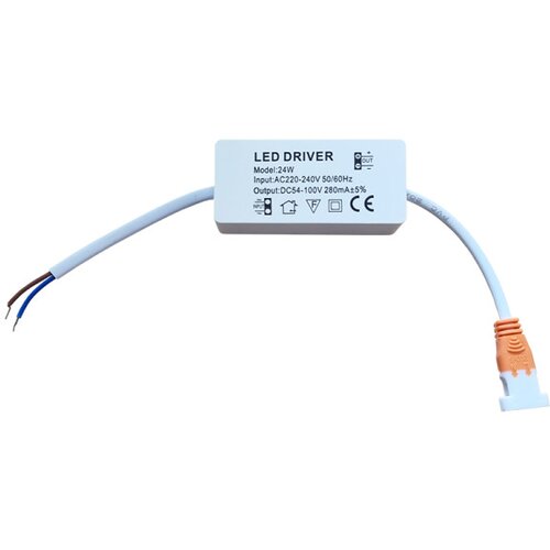 Xled LED driver 24W, AC 220&amp;ndash;240V na DC 54&amp;ndash;100V 280mA Slike