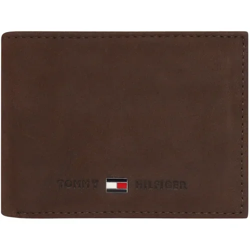 Tommy Hilfiger Novčanik 'Johnson' morsko plava / kestenjasto smeđa / crvena / crna / bijela