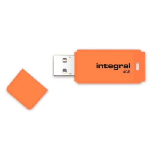 Integral NEON 16GB USB2.0 ORANŽEN KLJUČEK (624315)