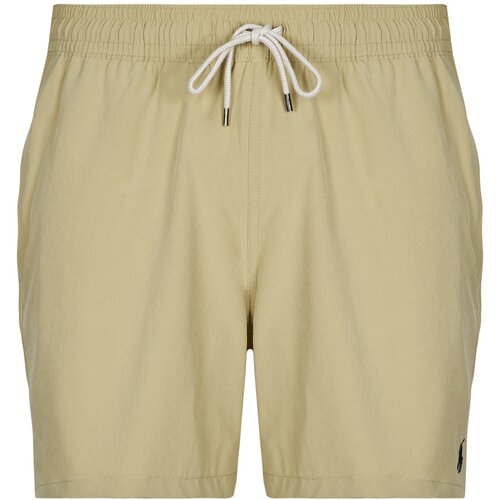 Polo Ralph Lauren Kopalke / Kopalne hlače MAILLOT DE BAIN UNI EN POLYESTER RECYCLE Bež Slike