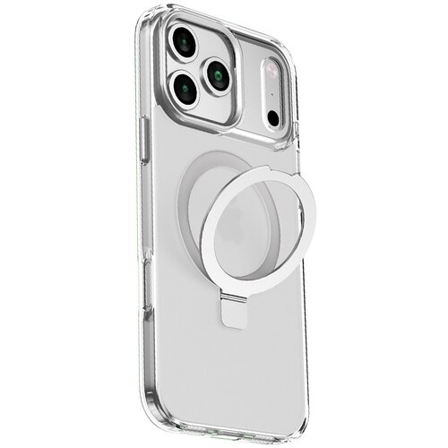 INF Srebrno magnetno ohi&scaron;je s stojalom, združljivo z iPhone 16 Plus, (5000080976) Cene