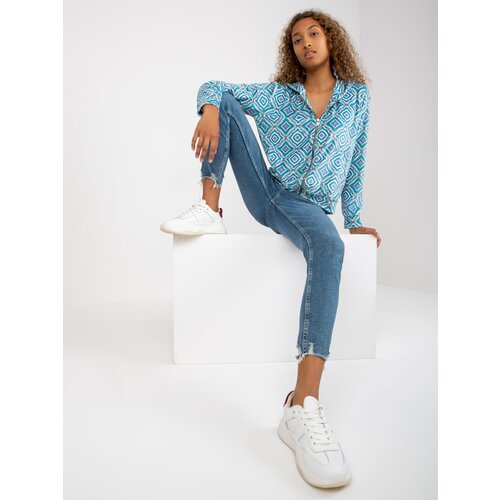 RUE PARIS Sweatshirt-RV-BL-8187.28-light blue Cene