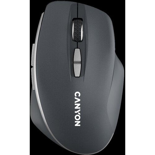 Canyon MW-21 2.4 GHz Wireless mousewith 7 buttons DPI 800/1200/1600 Battery:AAA*2pcsDark gray72*117*41mm 0.075kg Cijene