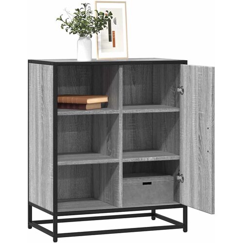  Komoda Siva Sonoma 62x35x76 cm Konstruirano drvo Cijene