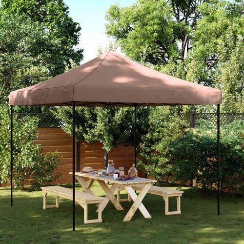 Šator za svadbe - &scaron;ator za zabave Smeđa 292 x 292 x 315 cm Oxford tkanina Cijene