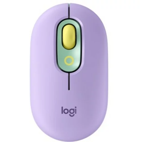 Logitech Miška pop mouse z emoji, bluetooth, mint