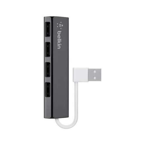 Belkin ultra flat 4-Port Slim Travel-Hub passiv black F4U042BT Cijene