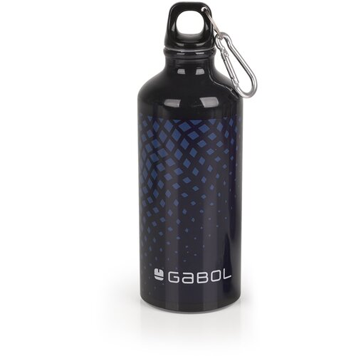 Gabol Aluminijumska boca za vodu sa zakačkom Oxygen 600ml crna Slike