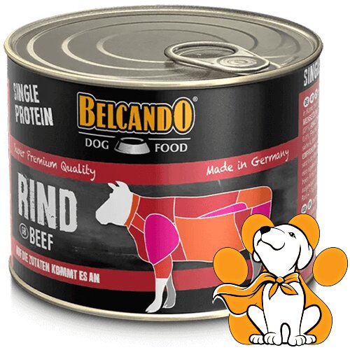 Belcando single Protein Beef 200g, Vlažna Hrana od Govedina za Odrasle Pse Slike