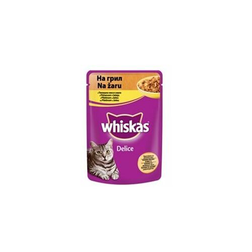 Mars Pet Care whiskas kesica za mačke - piletina na žaru 85gr Slike