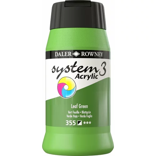 DALER ROWNEY System3 Akrilna boja 500 ml Leaf Green