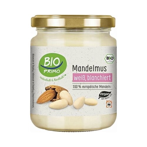 BIO PRIMO Bio mandljevo maslo - Bela (blanširano) Cene