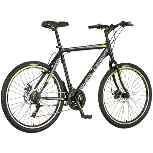 Explorer CLA261D2 $ 26/21" classic bike crno sivo zeleni 2020 EUR1 @w - muški bicikl Cene