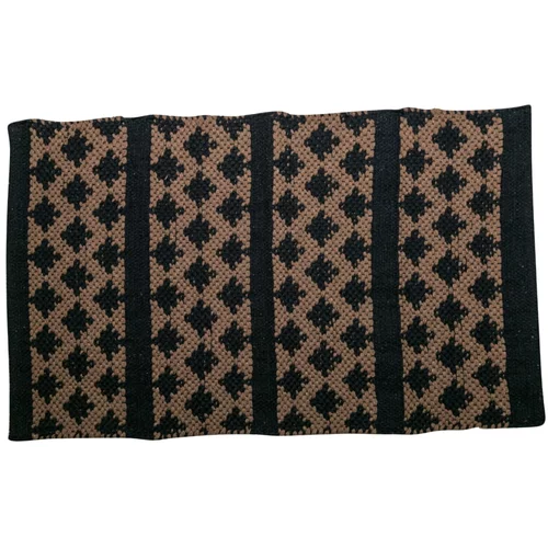 Tepih kupaonski tepih (50 x 80 cm, crno-smeđe boje)