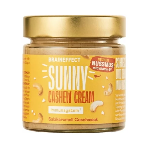 BRAINEFFECT Sunny Cashew Cream - Salted Caramel Nut Butter