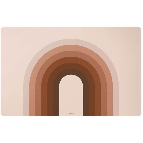 Eeveve® Vinilna podloga za risanje in ustvarjanje Retro Bow Brown Cene