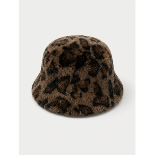 Sinsay Bucket &amp;scaron;e&amp;scaron;ir od umjetnog krzna s leopard uzorkom Slike