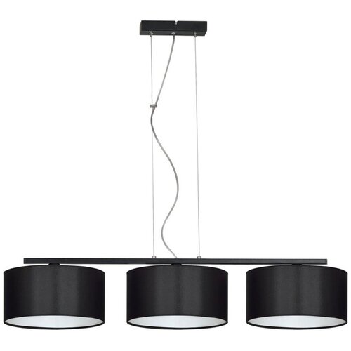 Luster na sajli ASTRA 3xE27/60W/230V crni Cene
