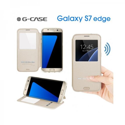 G-CASE preklopna torbica Samsung Galaxy S7 Edge G935 - bel Cene