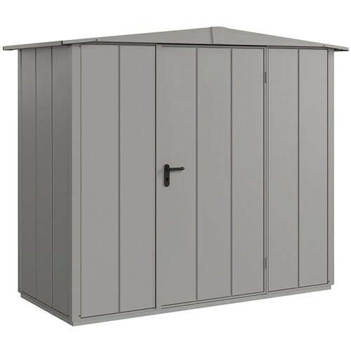 EcoStar Spremište Elegant-S Tip 1 (Vanjska širina uklj. krovni prevjes: 258,8 cm, Vanjska dubina uklj. krovni prevjes: 121,3 cm, Siva, Jedna vrata) Cijene