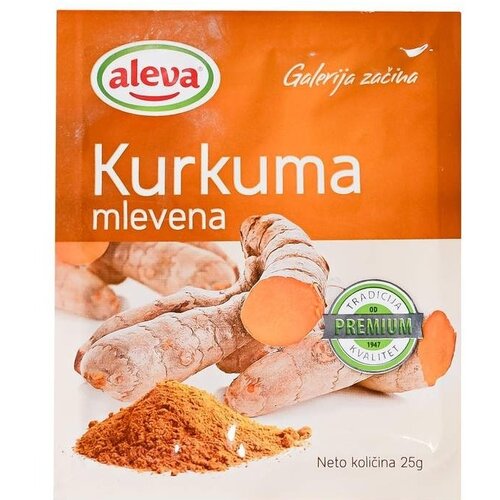 Aleva Kurkuma mlevena 25g Cene