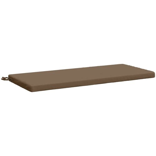  Jastučić za klupu SOEST 100% poliester Sivosmeđa - Sivosmeđa 110 x 50 x 5 cm Melange Cene