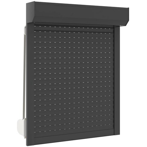 vidaXL rolete iz aluminija 80x100 cm antracitne, (20708108) Cene