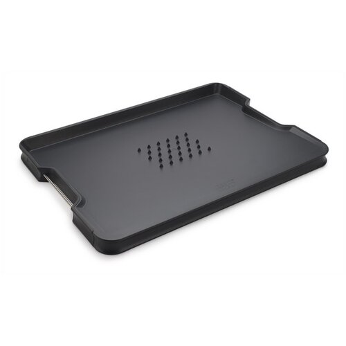 Shumee Cut&Carve Plus Multi-func.Black Chopping Board Cene