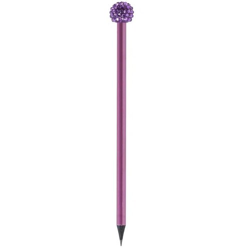 Sazio grand, grafitna olovka sa svetlucavom kuglom, hb ljubičasta Cene