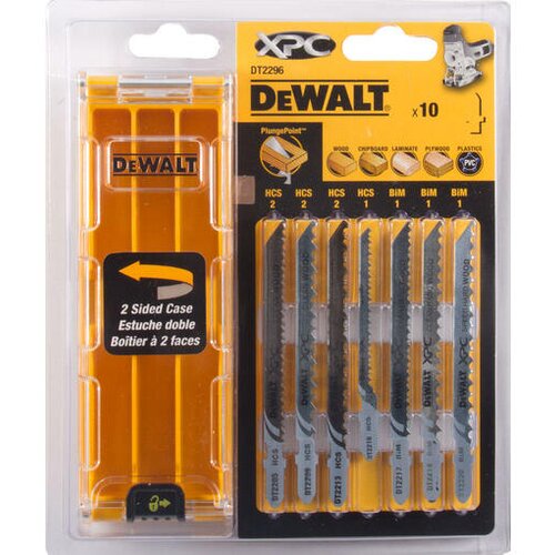 Dewalt 10-delna garnitura listov za vbodno žago DT2296 Cene