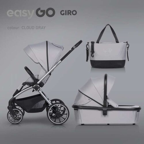 EUROCART Eurocart Easy Go Giro 2U1 Kolica Za Bebe Cloudy Grey Cene