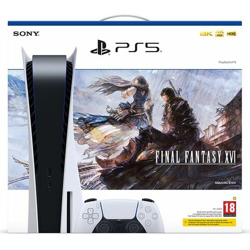 Sony konzola playstation 5 PS5 + final fantasy xvi Slike