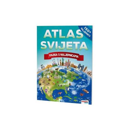 Atlas SVIJETA S NALJEPNICAMA - CU Cijene