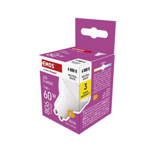  LED žarnica Classic MR16 / GU10 / 7 W (60 W) / 800 lm / nevtralno bela Cene