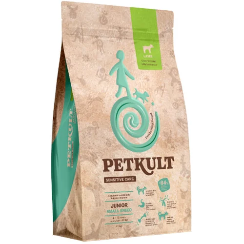 Petkult sensitive care junior, mini - jagnjetina 3 kg