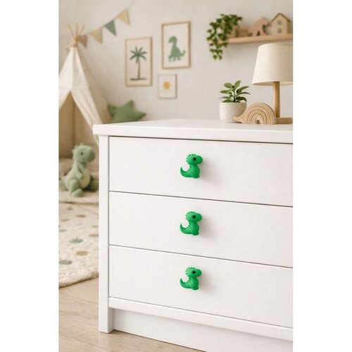 Wallity Dinazor 4 Green Decorative Handle Set Cene