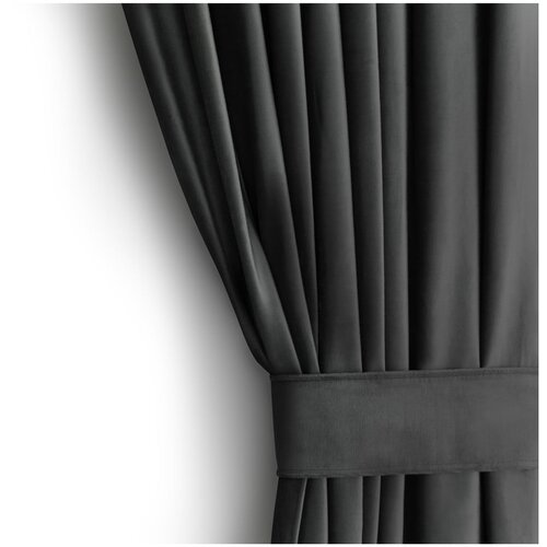 Restilo Siva žametna zavesa za delno zatemnitev 140x270 cm &amp;ndash; Slike