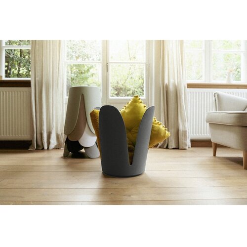 Wenko 26089100 - Stolica COMISO 44,5x46 cm antracitna Slike