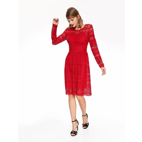 Top Secret Ženska haljina Čipka detaljno crvena Slike
