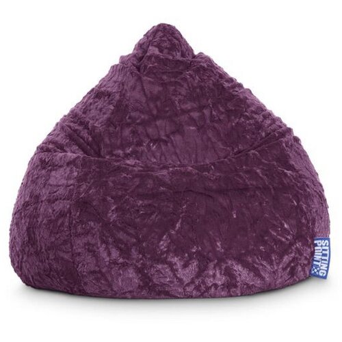 XXXL VREČA ZA SEDENJE FLUFFY XL, vijolična tekstil Cene