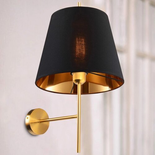  Zidna lampa ELENA 1xE27/20W/230V crna Slike